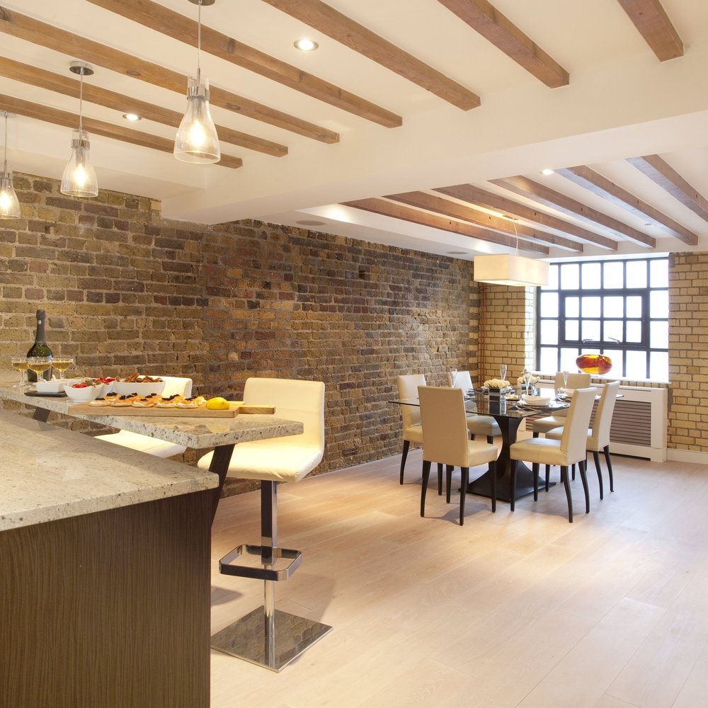 Contemporary Warehouse Interior Design, Bespoke furniture